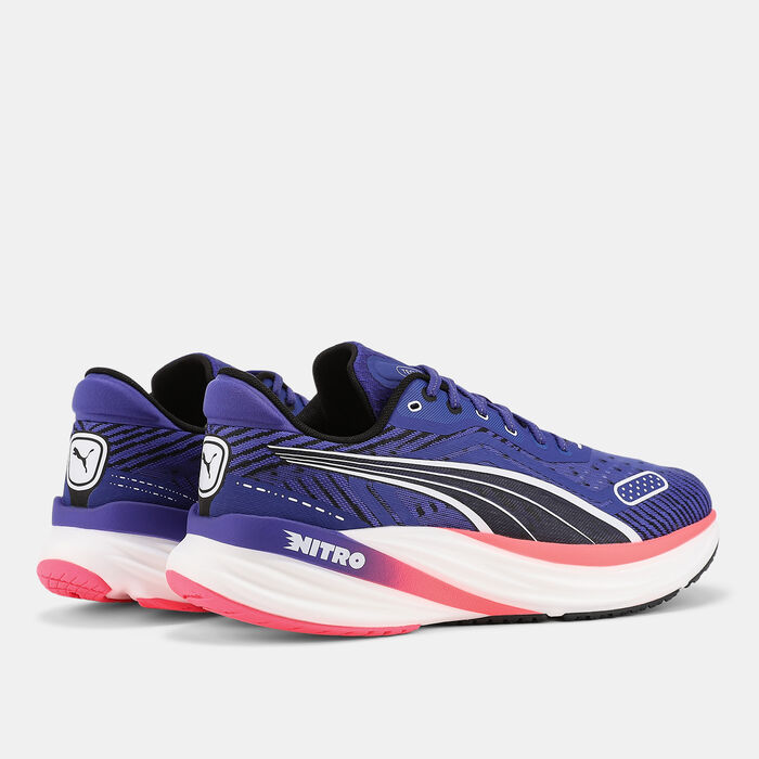 PUMA Men's Magnify NITRO Tech 2 Running Shoes Blue image number 2