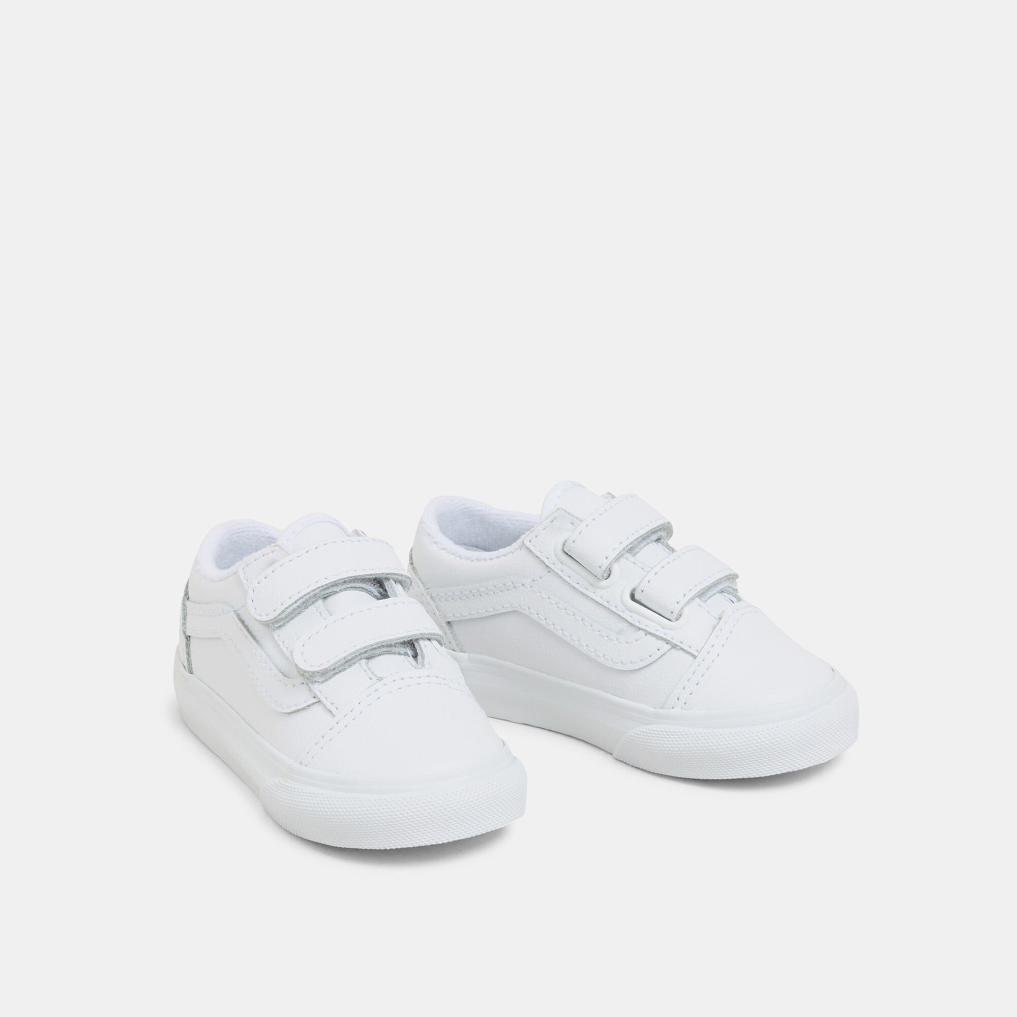 White old skool vans kids cheap