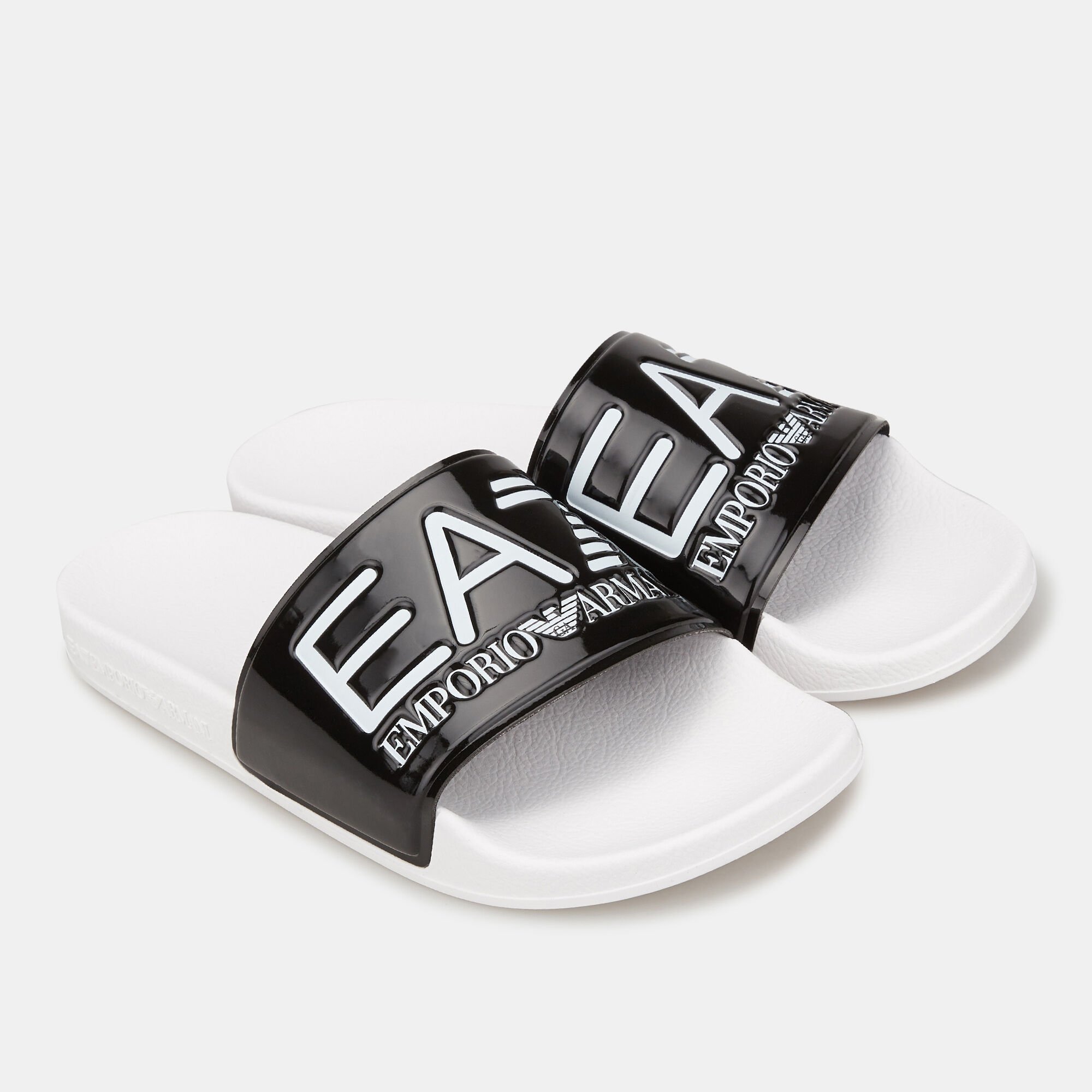 Slides Black EA7 Emporio Armani in Kuwait SSS