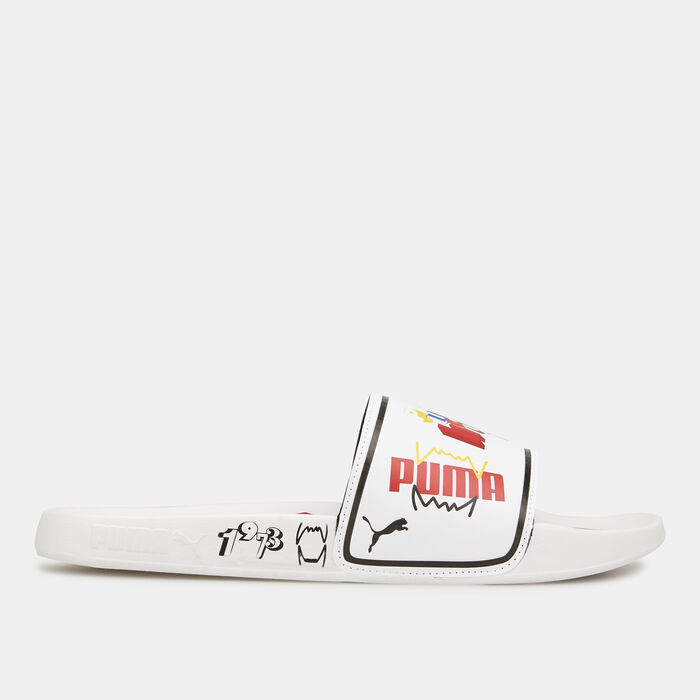 PUMA Men's Leadcat 2.0 Trash Talk Slides White image number 1