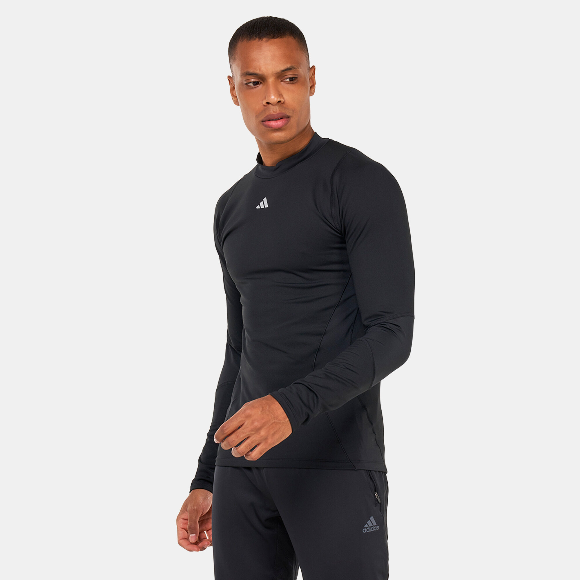 Adidas men's training essentials tech long sleeve tee cheap