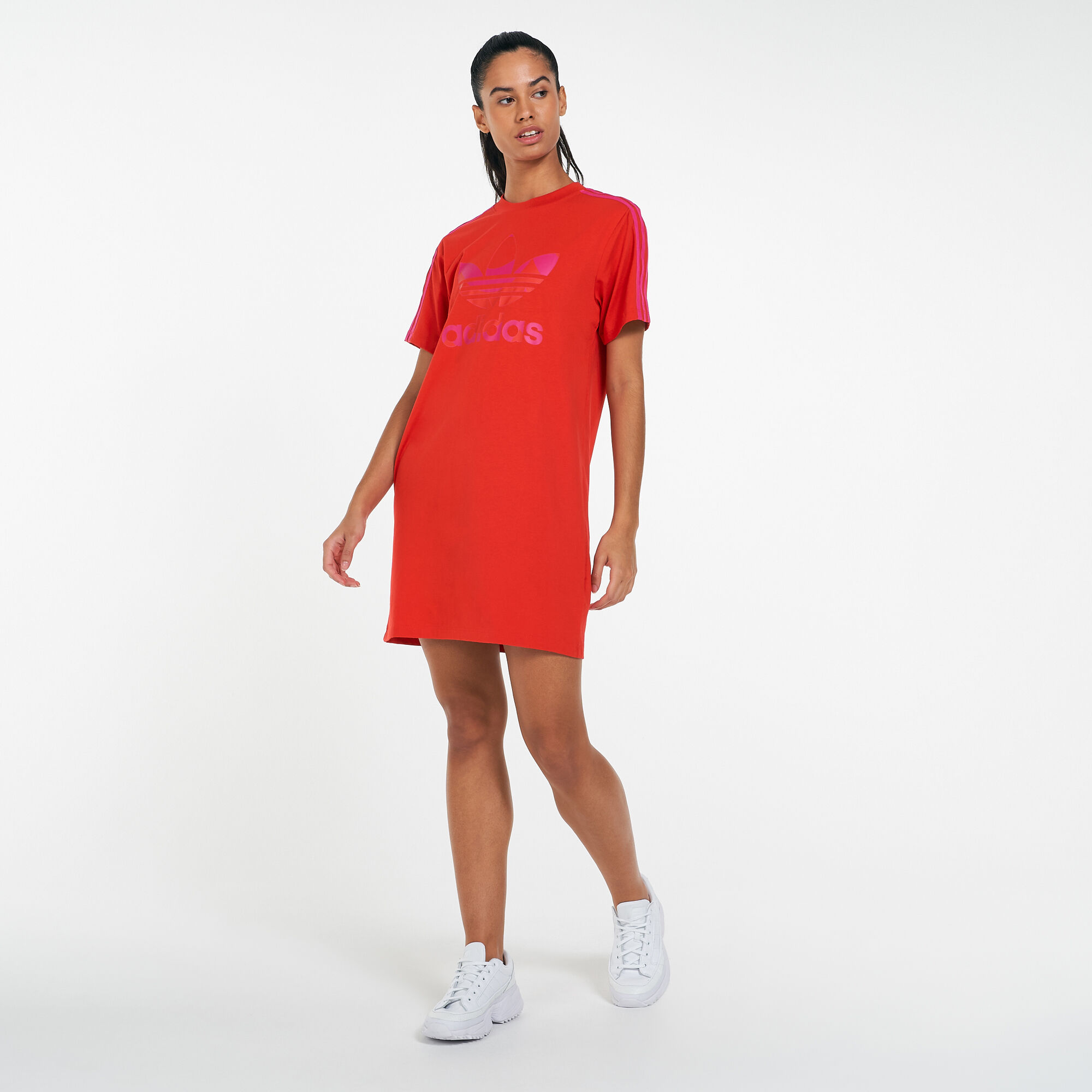 Adidas graphic dress red new arrivals