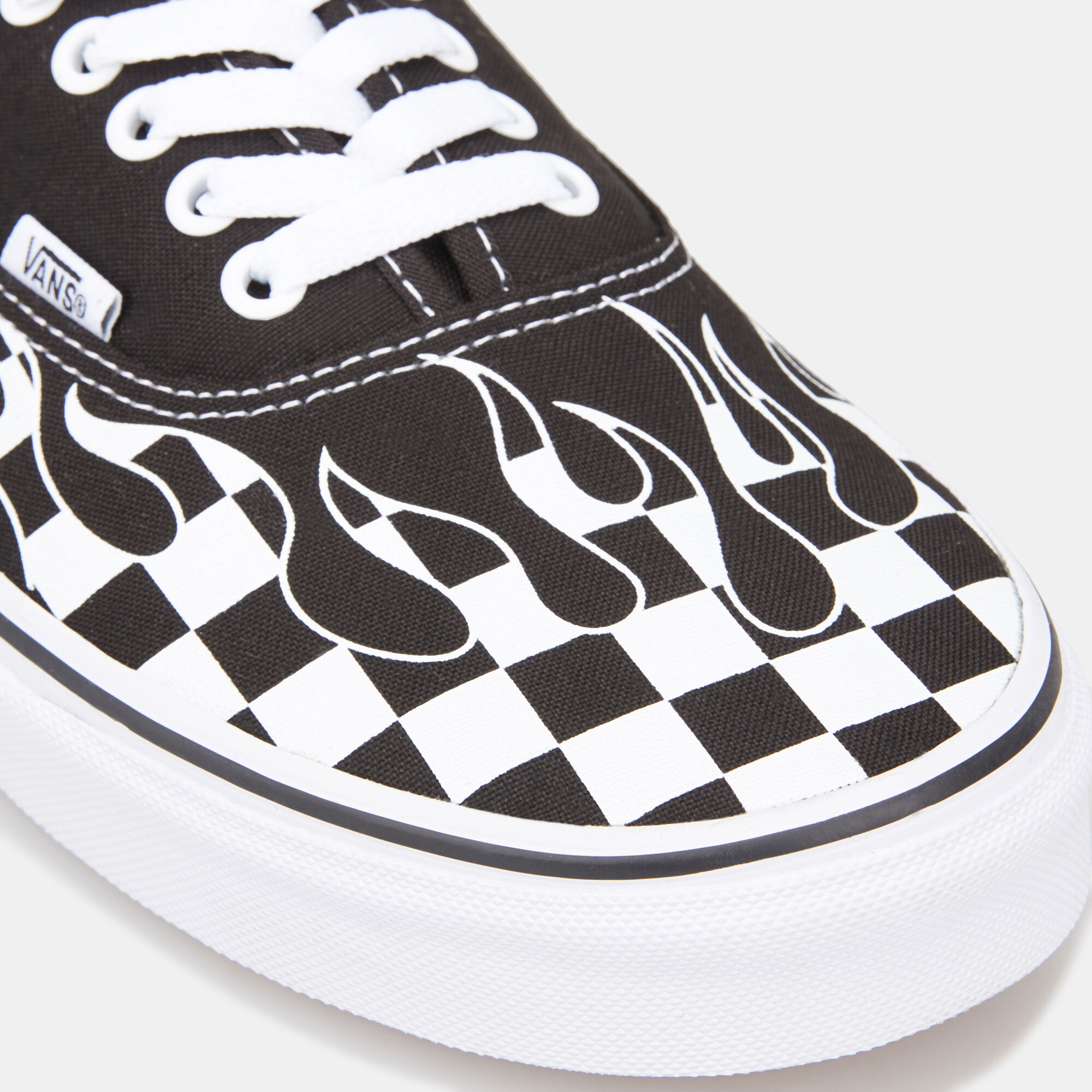 Checker Flame Authentic Unisex Shoe