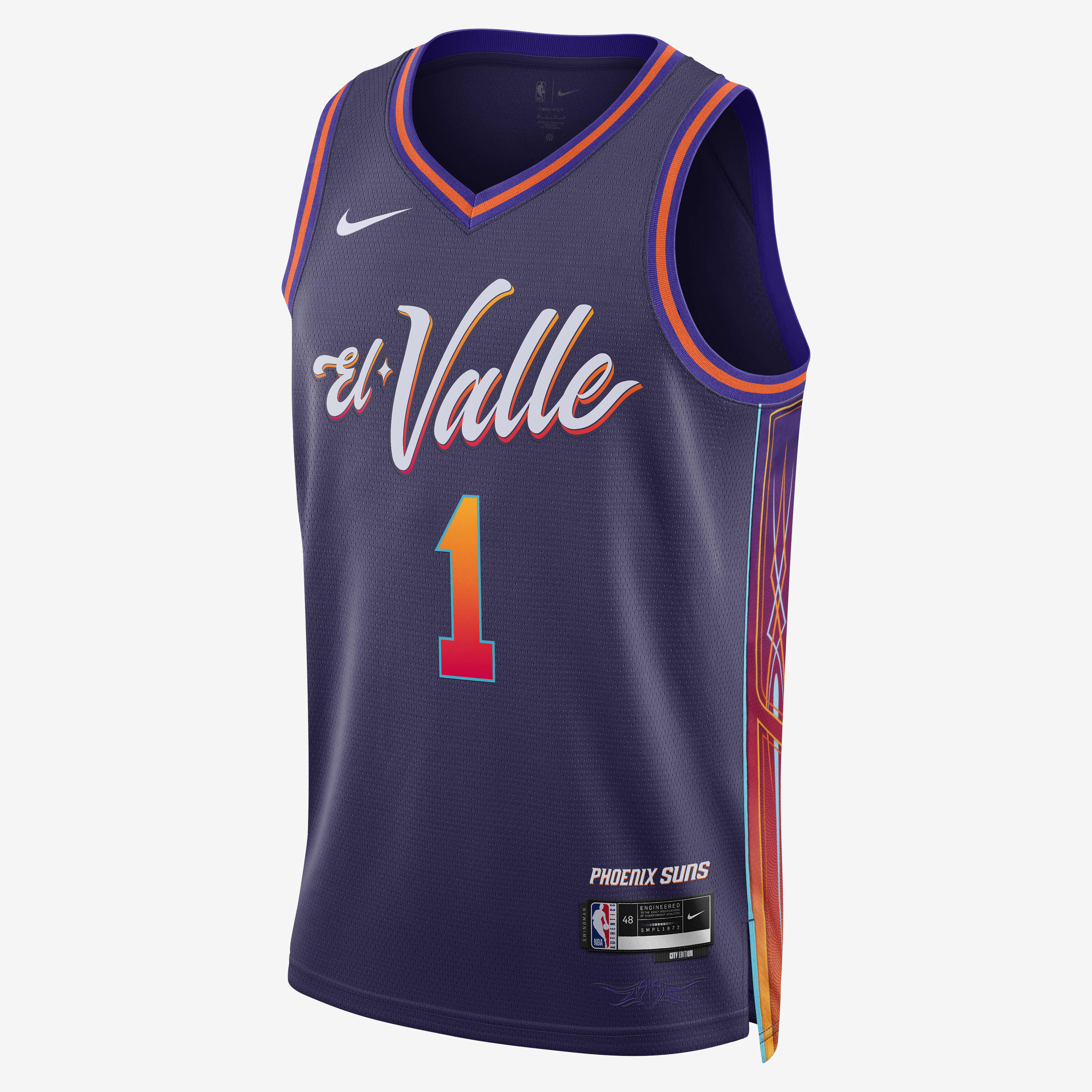Men s NBA Kevin Durant Phoenix Suns City Edition 2023 24 Dri FIT Swingman Jersey Blue Nike in Kuwait SSS