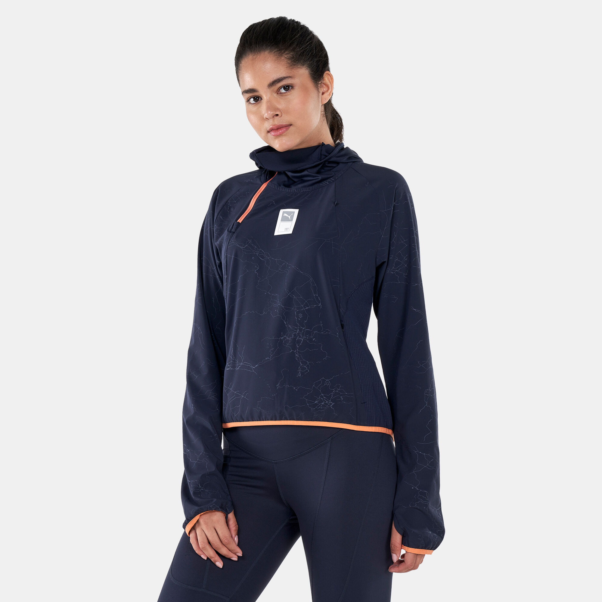 Women s x FIRST MILE Woven Running Jacket Blue PUMA in Kuwait SSS