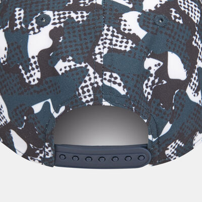 New Era Men's MLB New York Yankees Seasonal Print 9FORTY Cap Blue