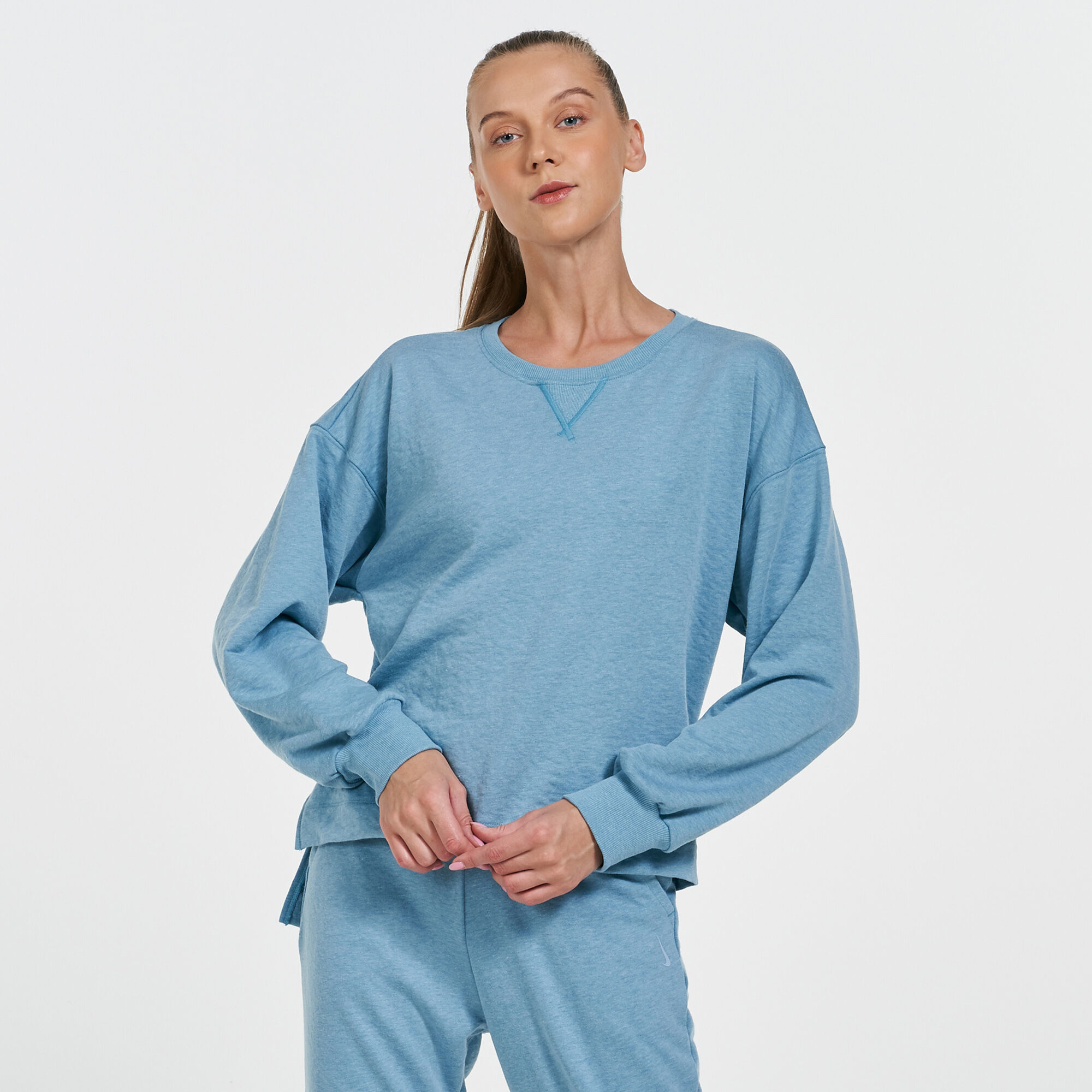 Nike yoga sweatshirt on sale