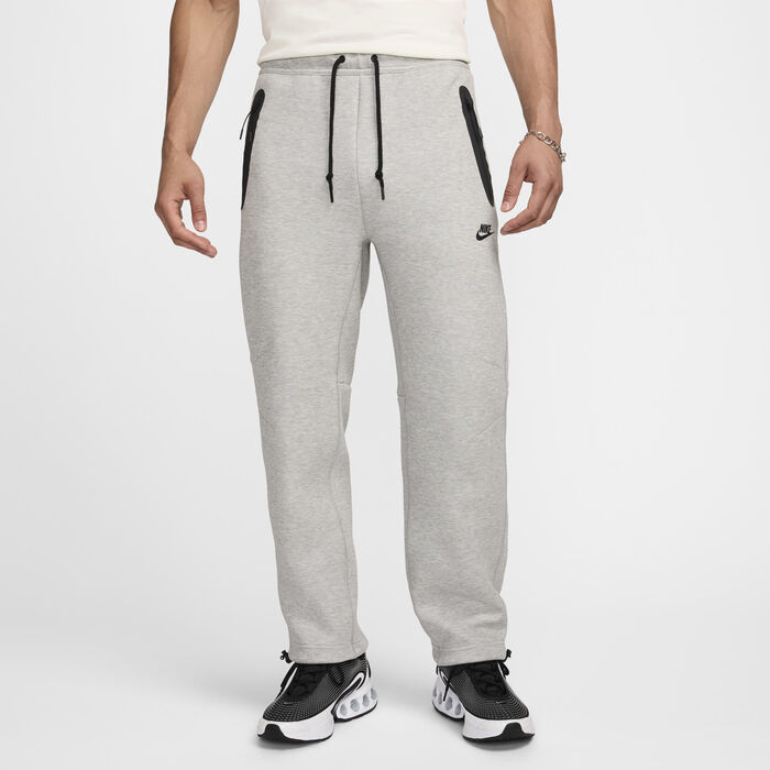 Nike Men's Tech Fleece Open-Hem Trousers Grey image number 0