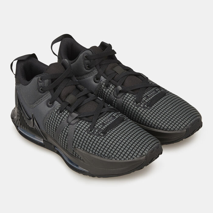 Nike Men's LeBron Witness 7 Basketball Shoe Black image number 2