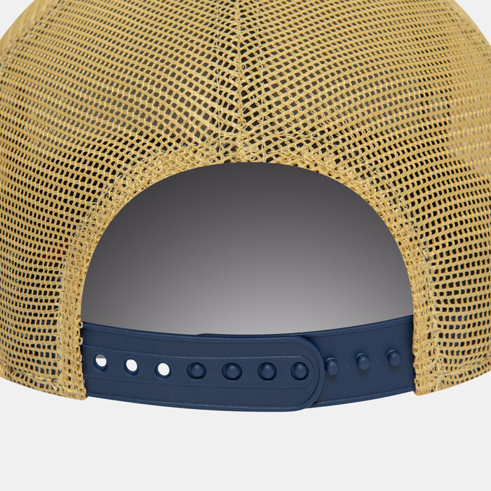 New Era Men's Patch E-Frame Trucker Cap Blue image number 1