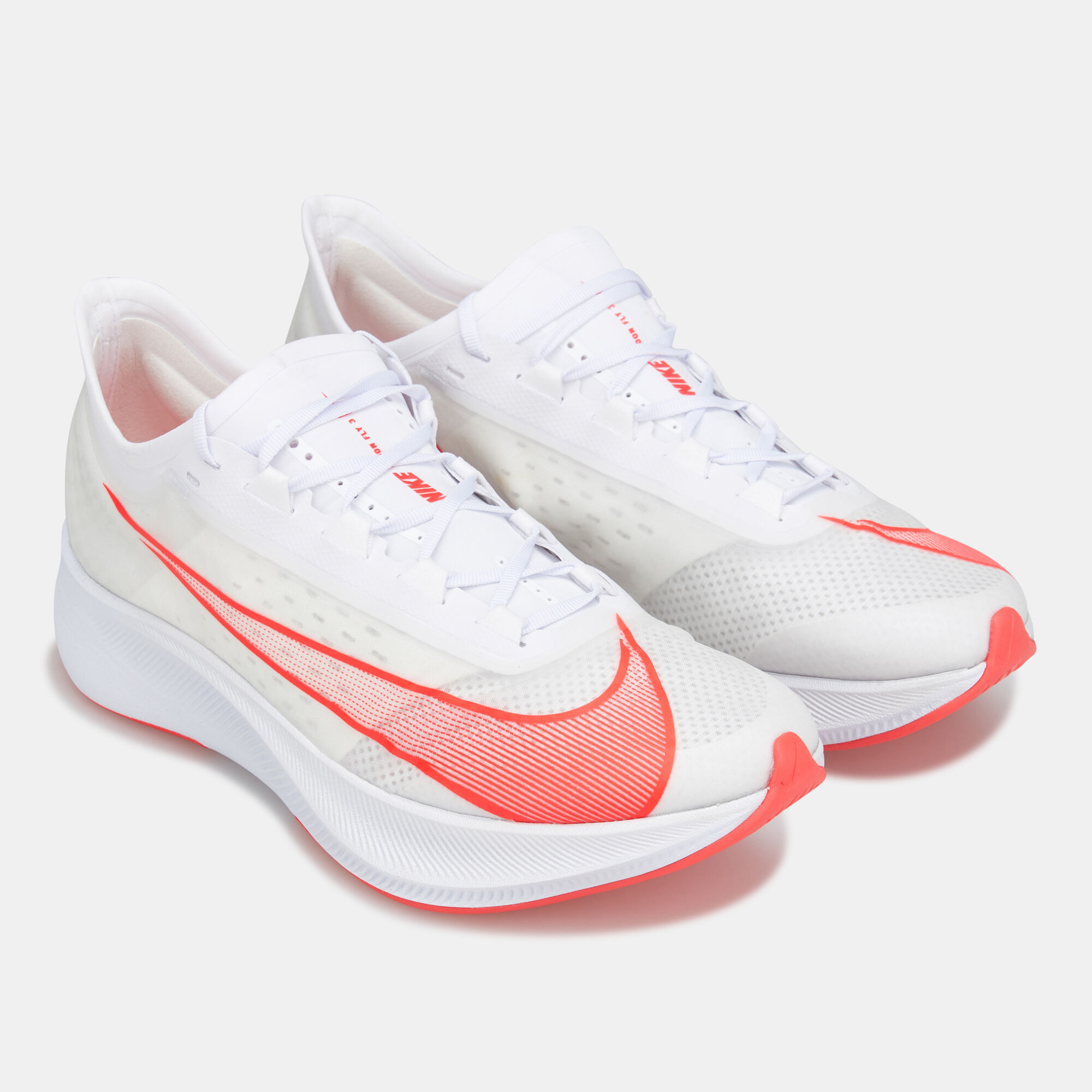 Nike zoom fly 3 white best sale