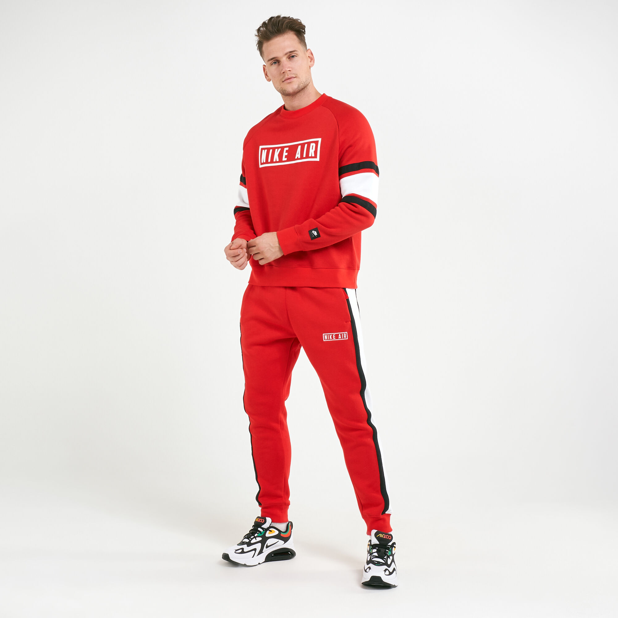 Nike air clearance fleece red