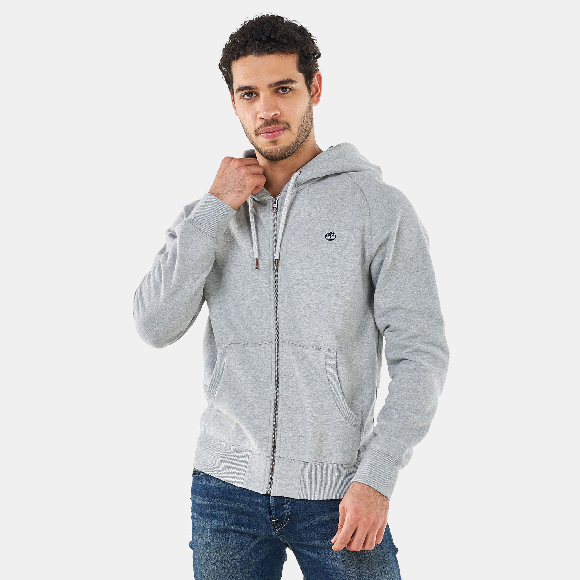 Buy Timberland Men s Exeter RVR Full Zip Hoodie Grey in Kuwait SSS
