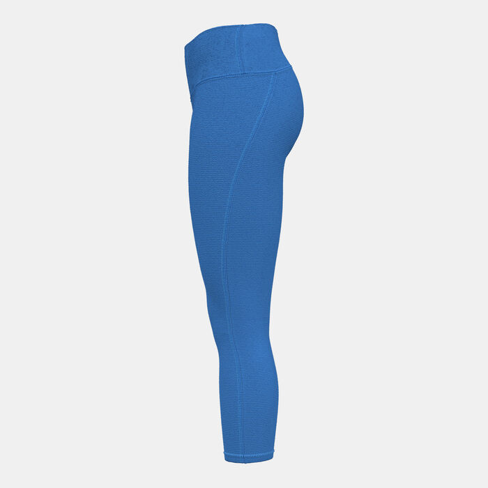Under Armour Women's UA Tech™ HeatGear® Training Leggings Blue image number 2