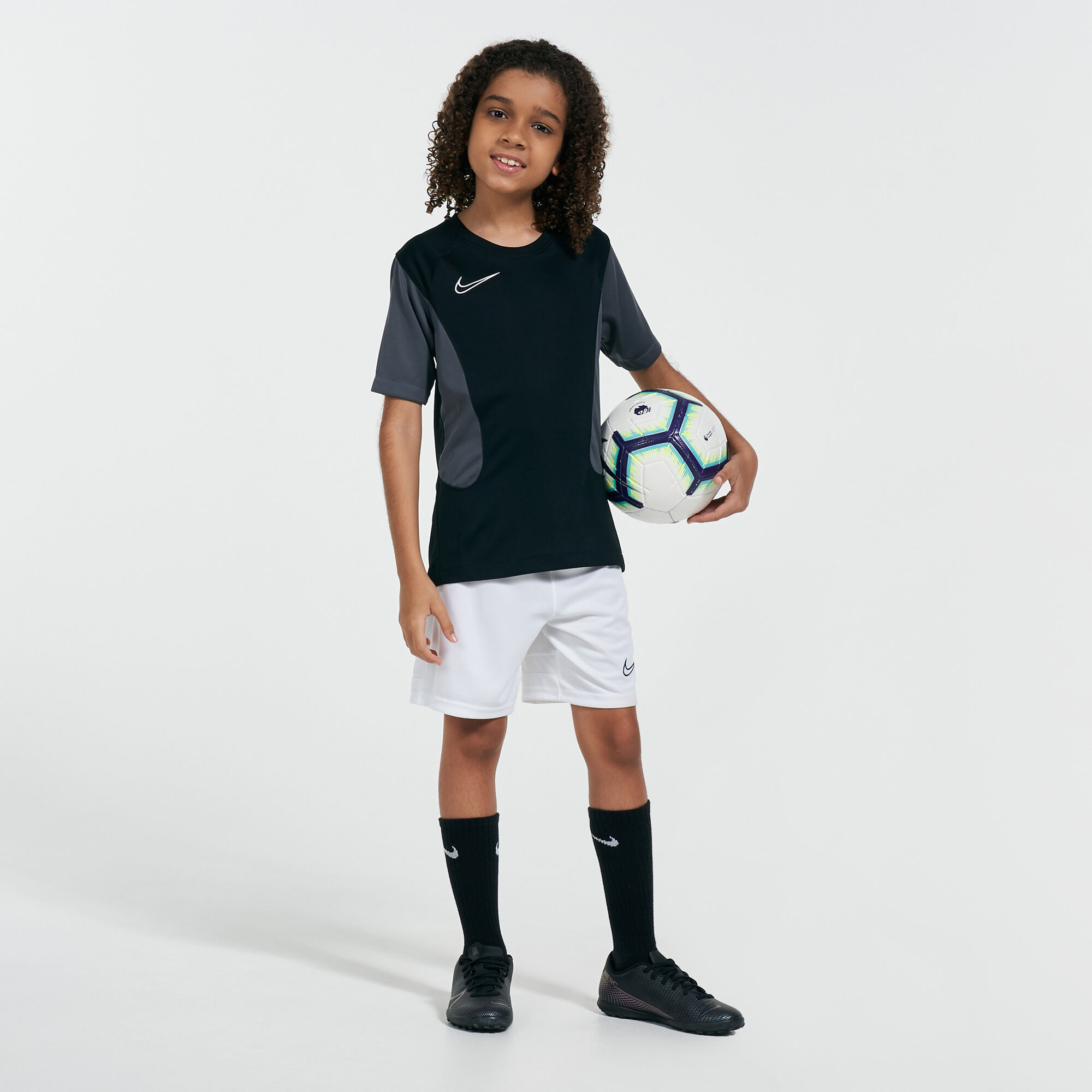 Buy Nike Kids Dri FIT Academy Knit Football Shorts Older Kids White in Kuwait SSS