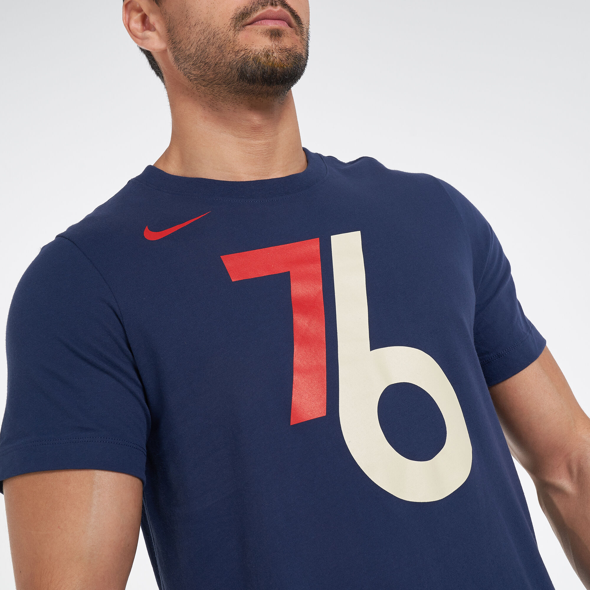 Men s NBA 76ers City Edition Dri FIT T Shirt