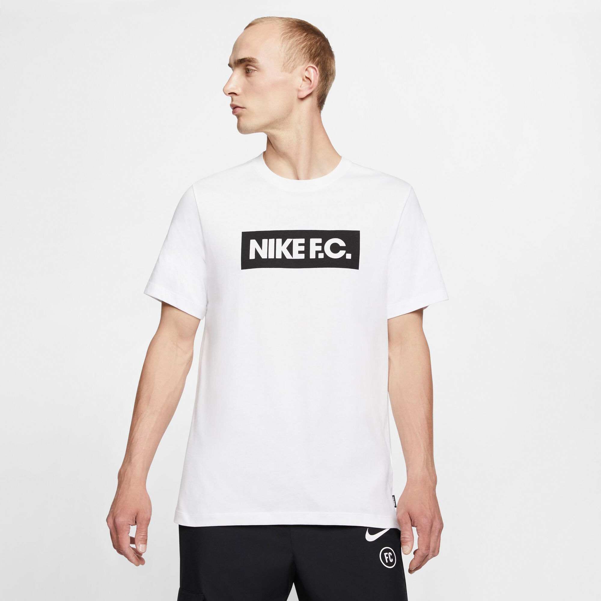 Nike fc white t shirt clearance