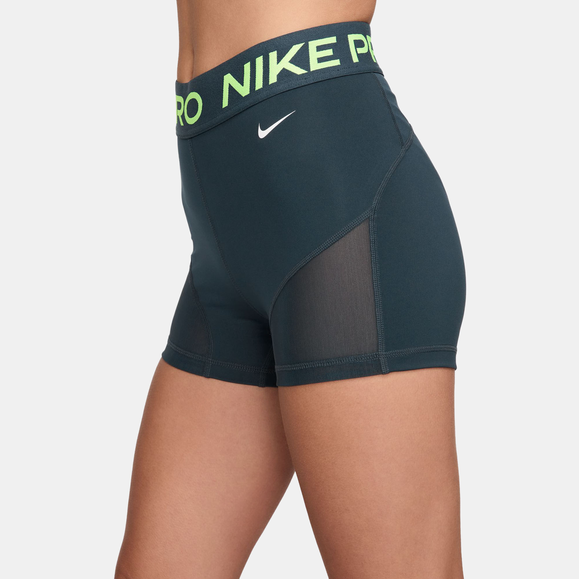nike pro mesh biker shorts