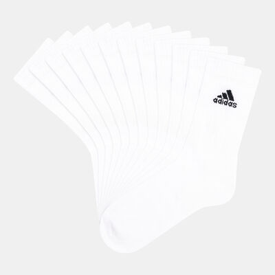 adidas Cushioned Sportswear Crew Socks (6 Pack) White