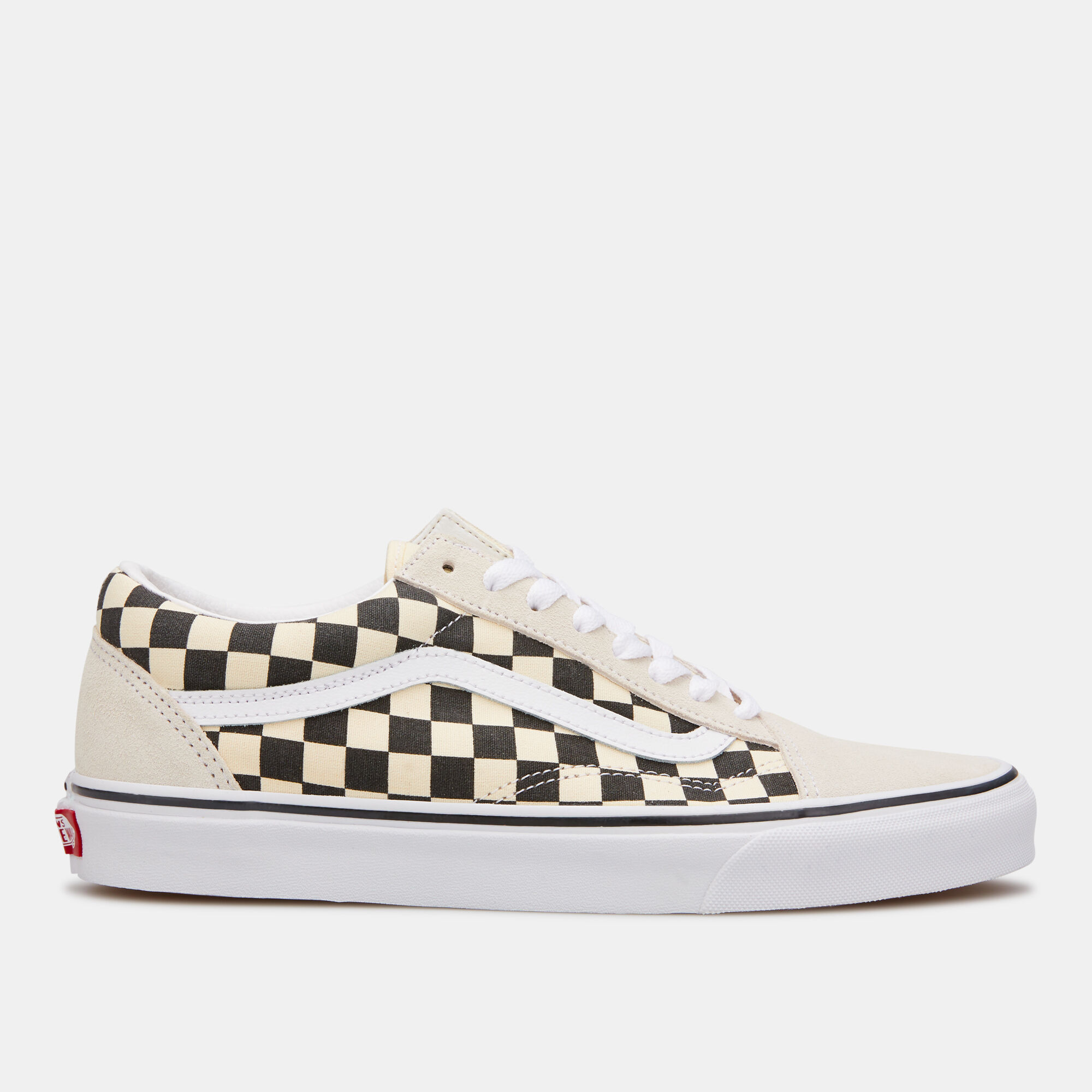 Vans checkerboard old online skool beige