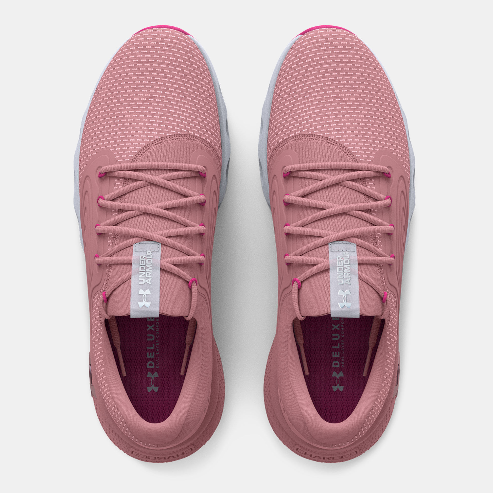 WMNS) Under Armour Charged Revitalize Running Shoes 'Grey