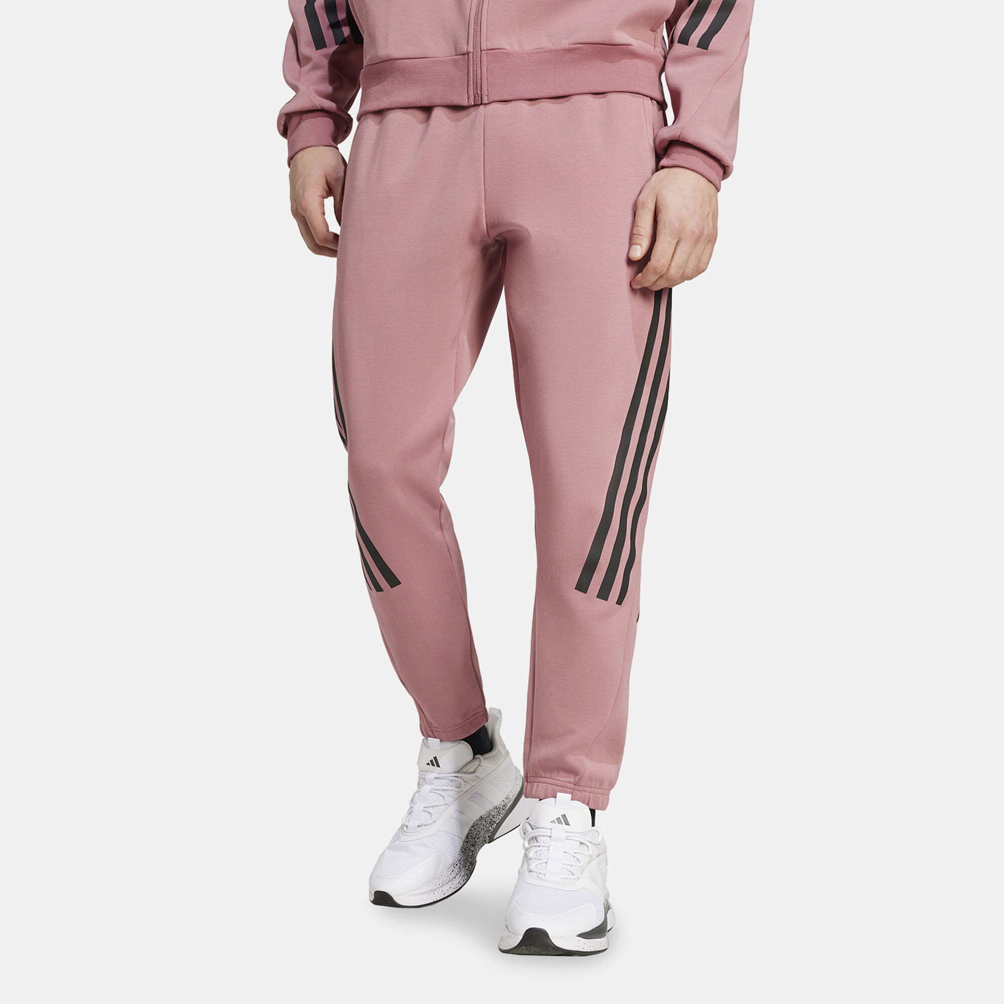 Men s Future Icons 3 Stripes Joggers Red adidas in Kuwait SSS