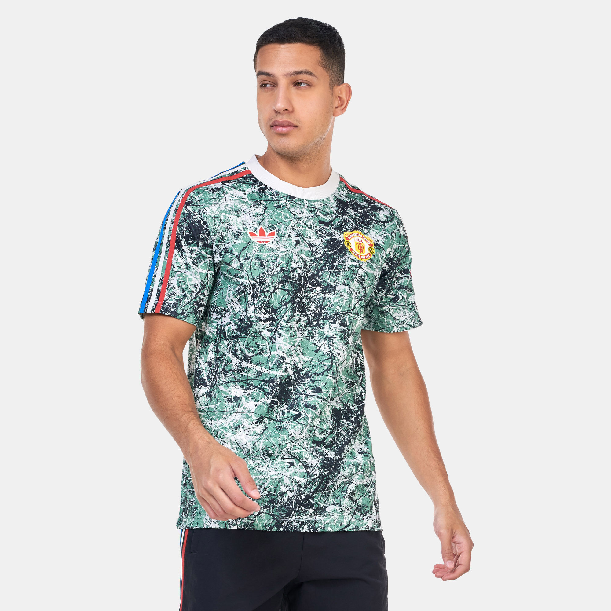 Shop adidas Men's Manchester United Stone Roses Originals Icon
