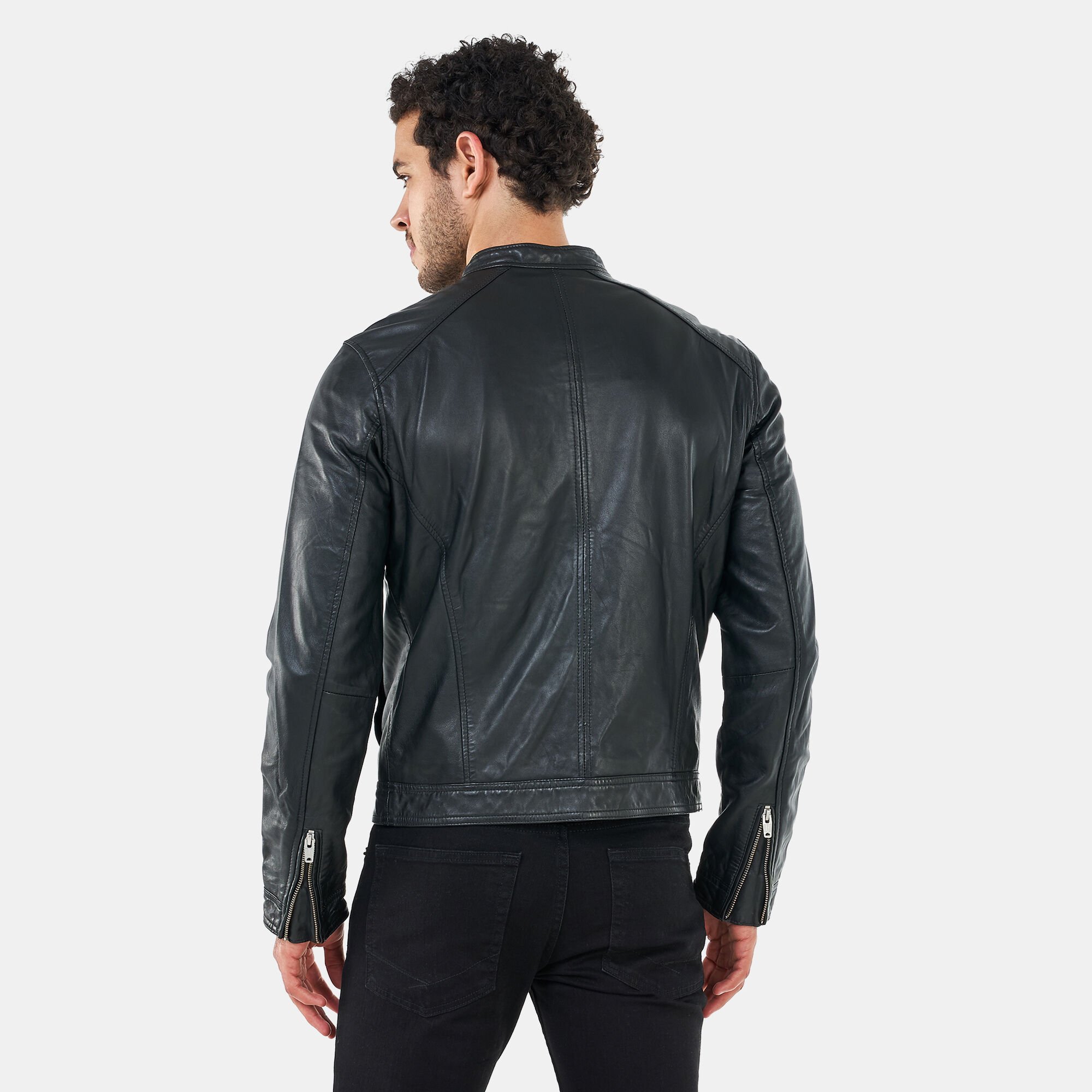 Timberland kinsman discount leather jacket