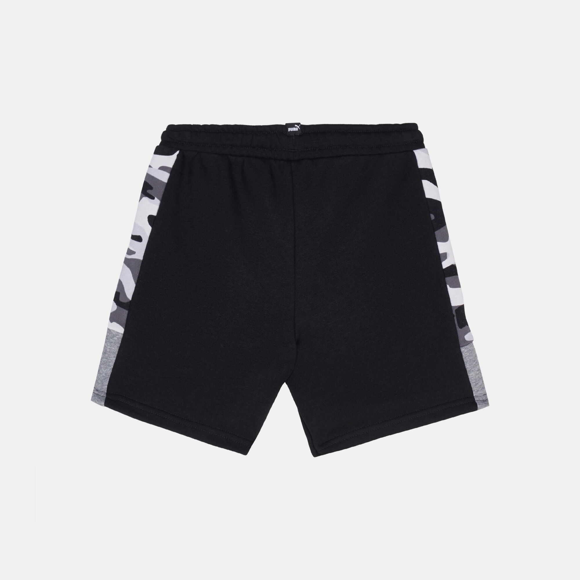 Kids Essential Camo Shorts Older Kids Black PUMA in Kuwait SSS