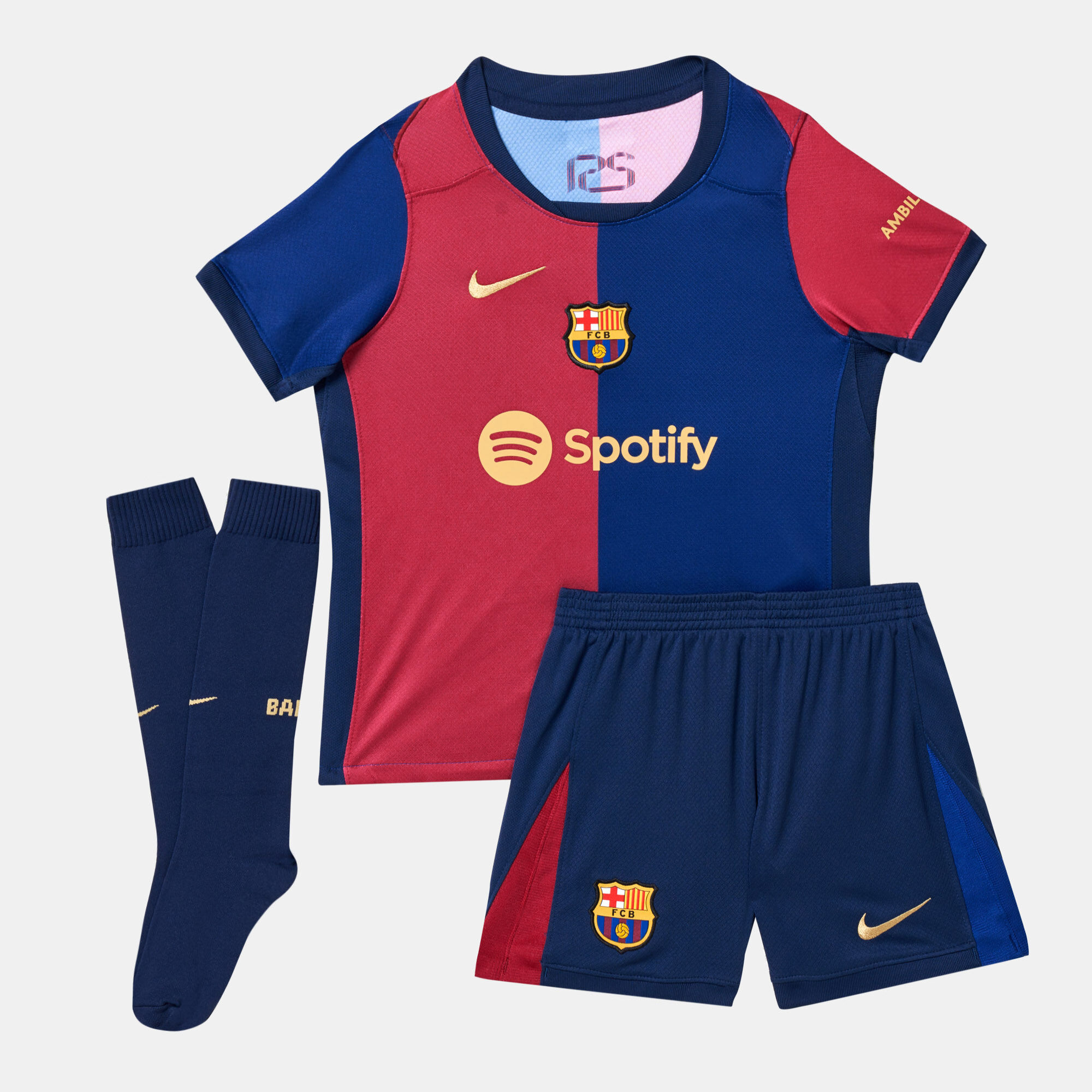 Fc barcelona kids jersey outlet