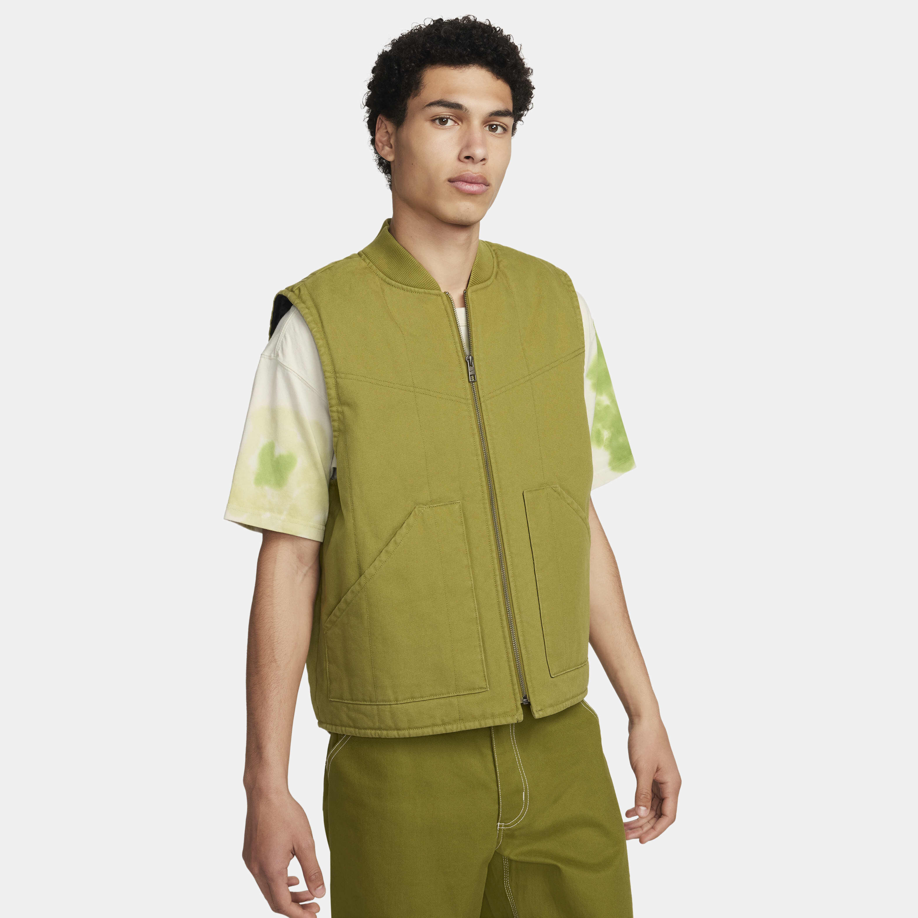 Nike green gilet online