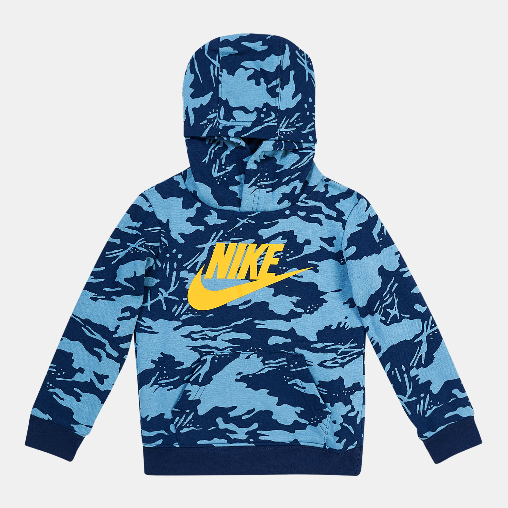 Blue camo nike hoodie online