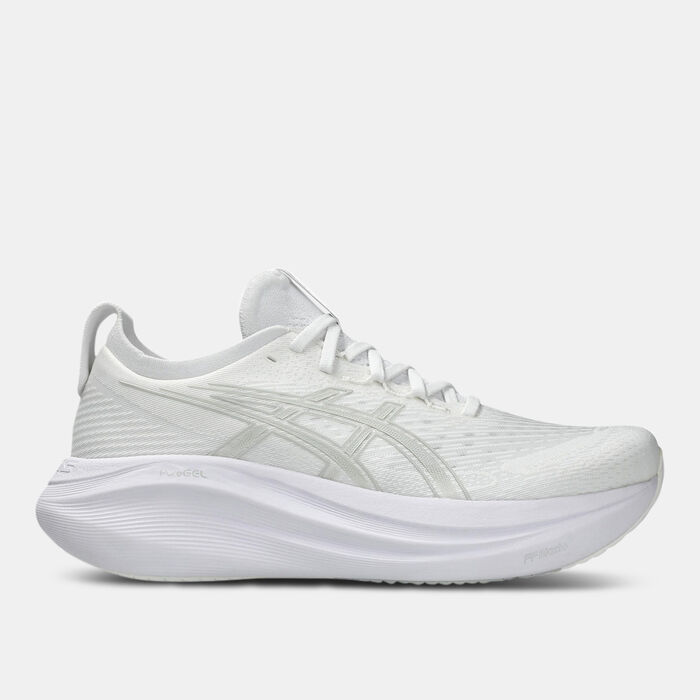 ASICS Men's GEL-NIMBUS 27 Running Shoes White image number 0