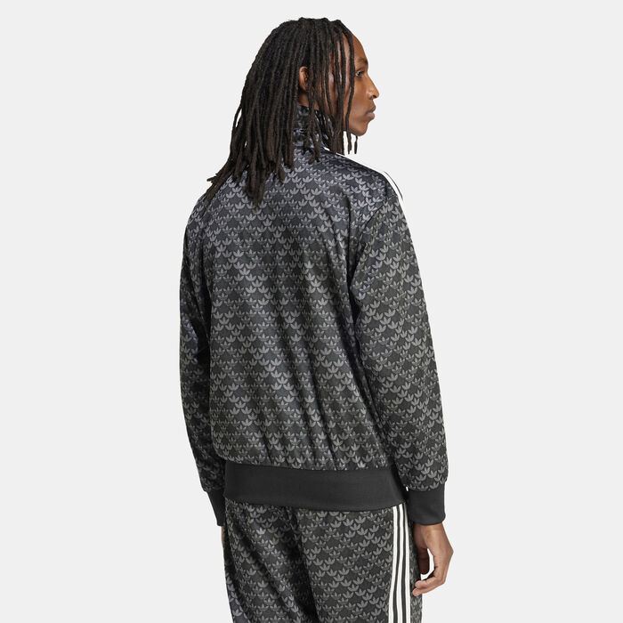 adidas Originals Men's Firebird Classic Mono Track Top Black image number 1