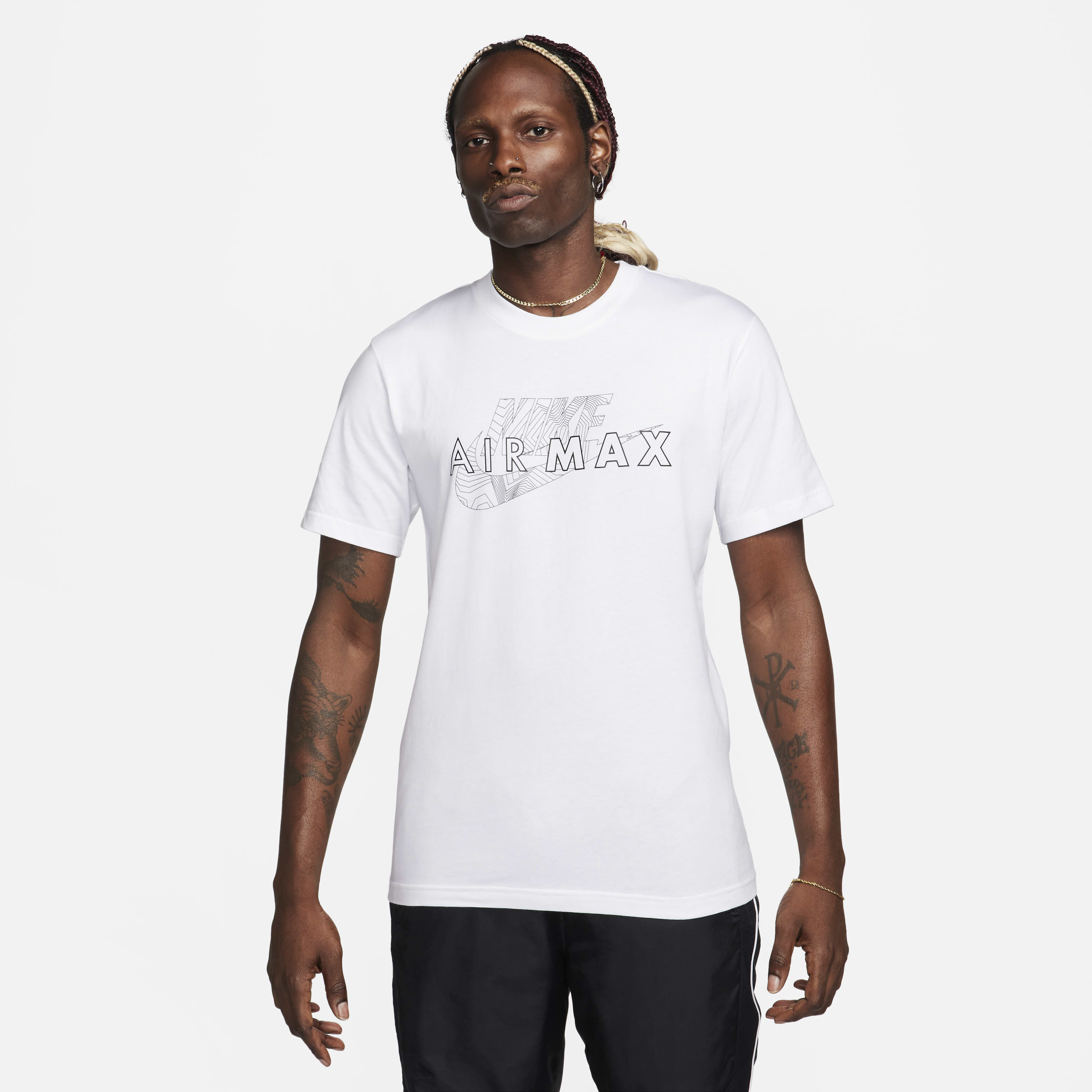 Men s Air Max T Shirt White Nike in Kuwait SSS