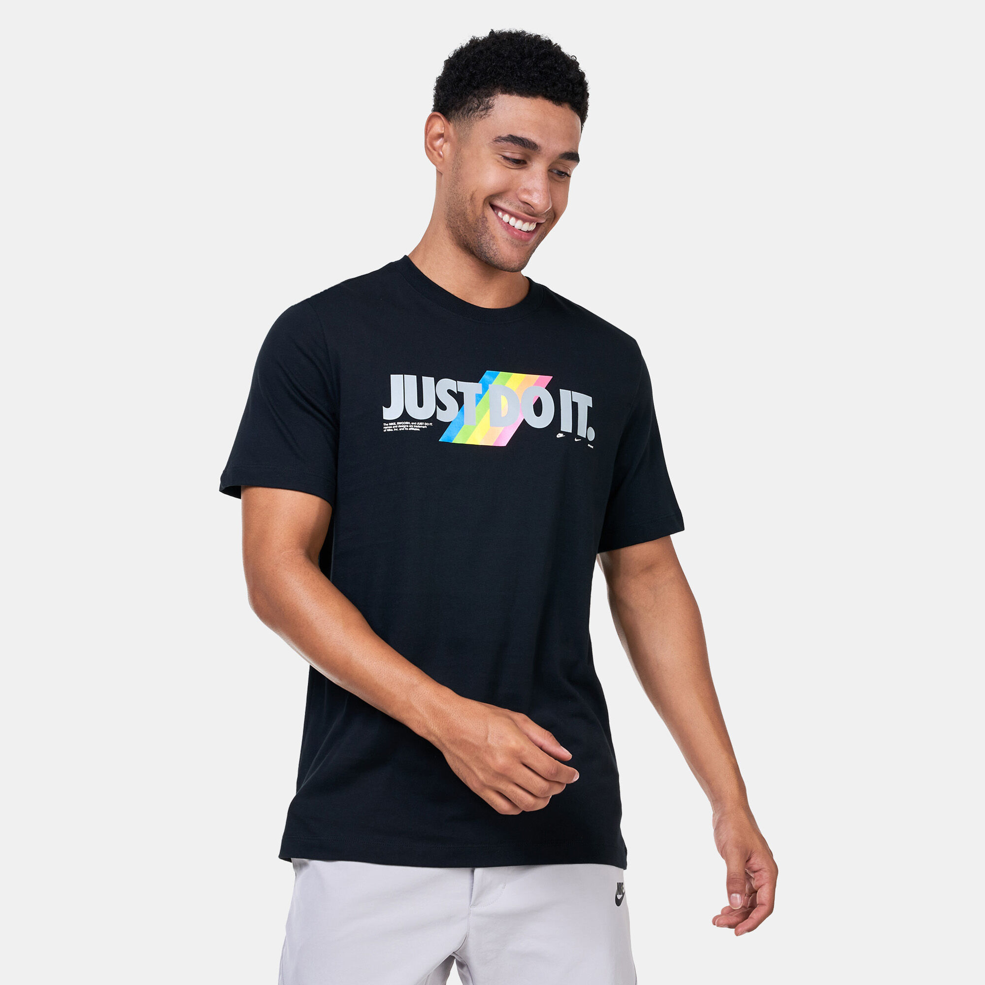 Men's nike just do it tee hot sale