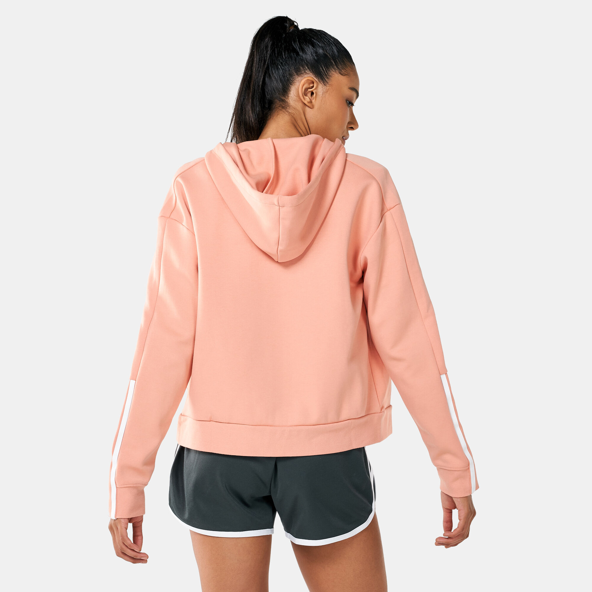 Adidas hoodie store women pink
