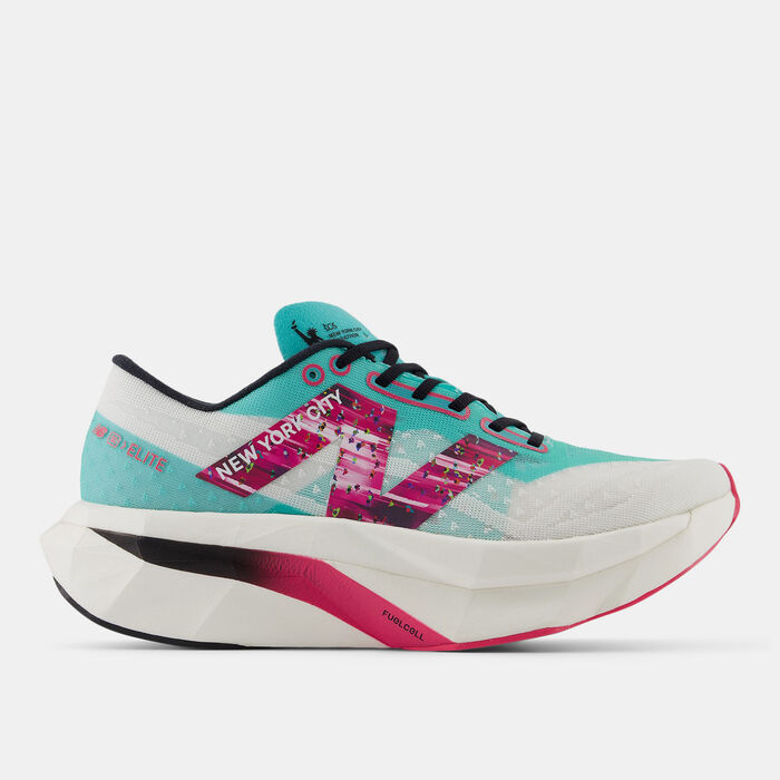 New Balance Women's NYC Marathon FuelCell SuperComp Elite v4 Running Shoes Multi image number 0