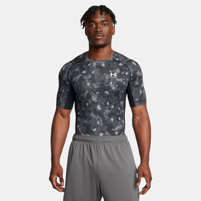 Under Armour Men's HeatGear Training Baselayer Top Black image number 0