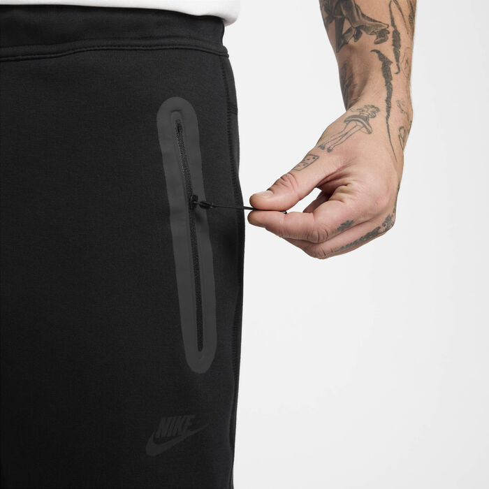 Nike Men's Tech Fleece Open-Hem Trousers Black image number 4