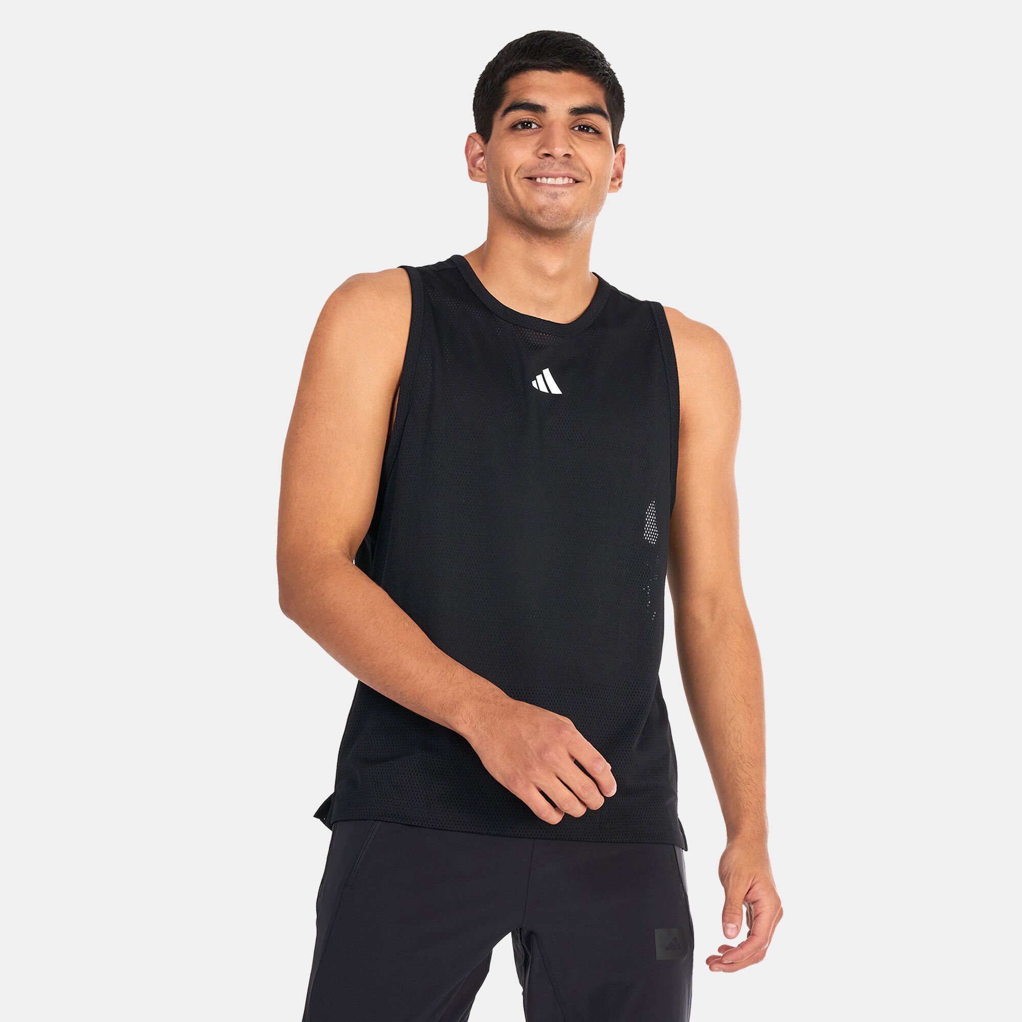 Adidas sleeveless top shop mens