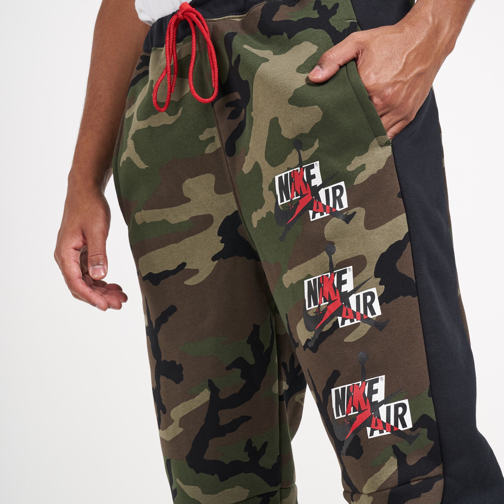 Jordan jumpman air fleece top camo pants