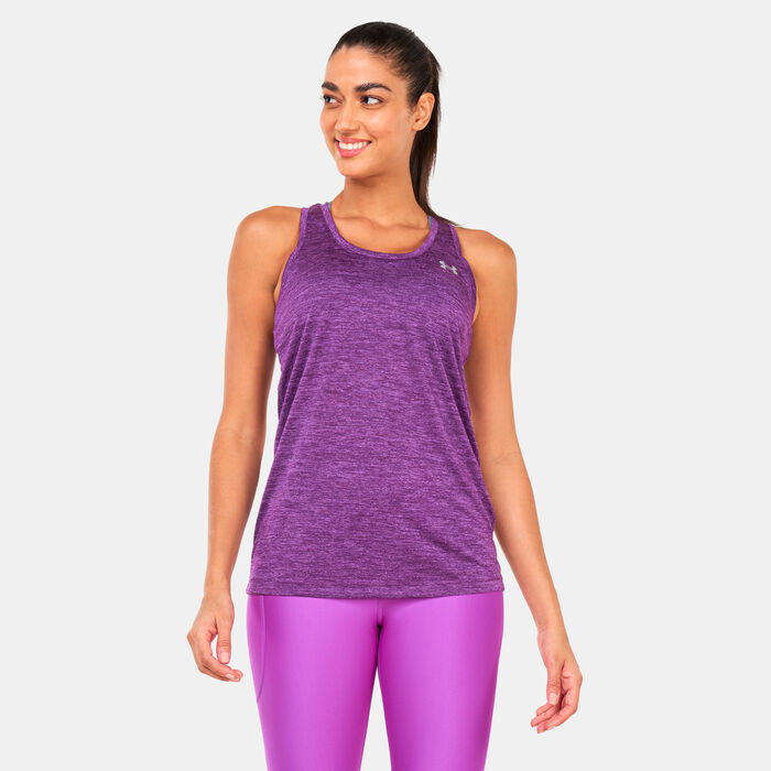 Under Armour Women's UA Tech™ Training Tank Top Purple image number 0