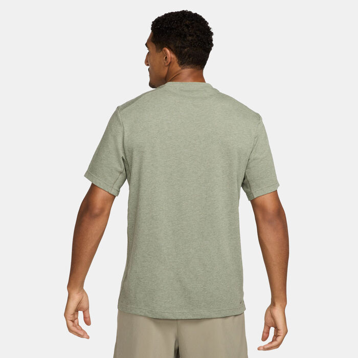 Nike Men's Primary Dri-FIT Training T-Shirt Green image number 1