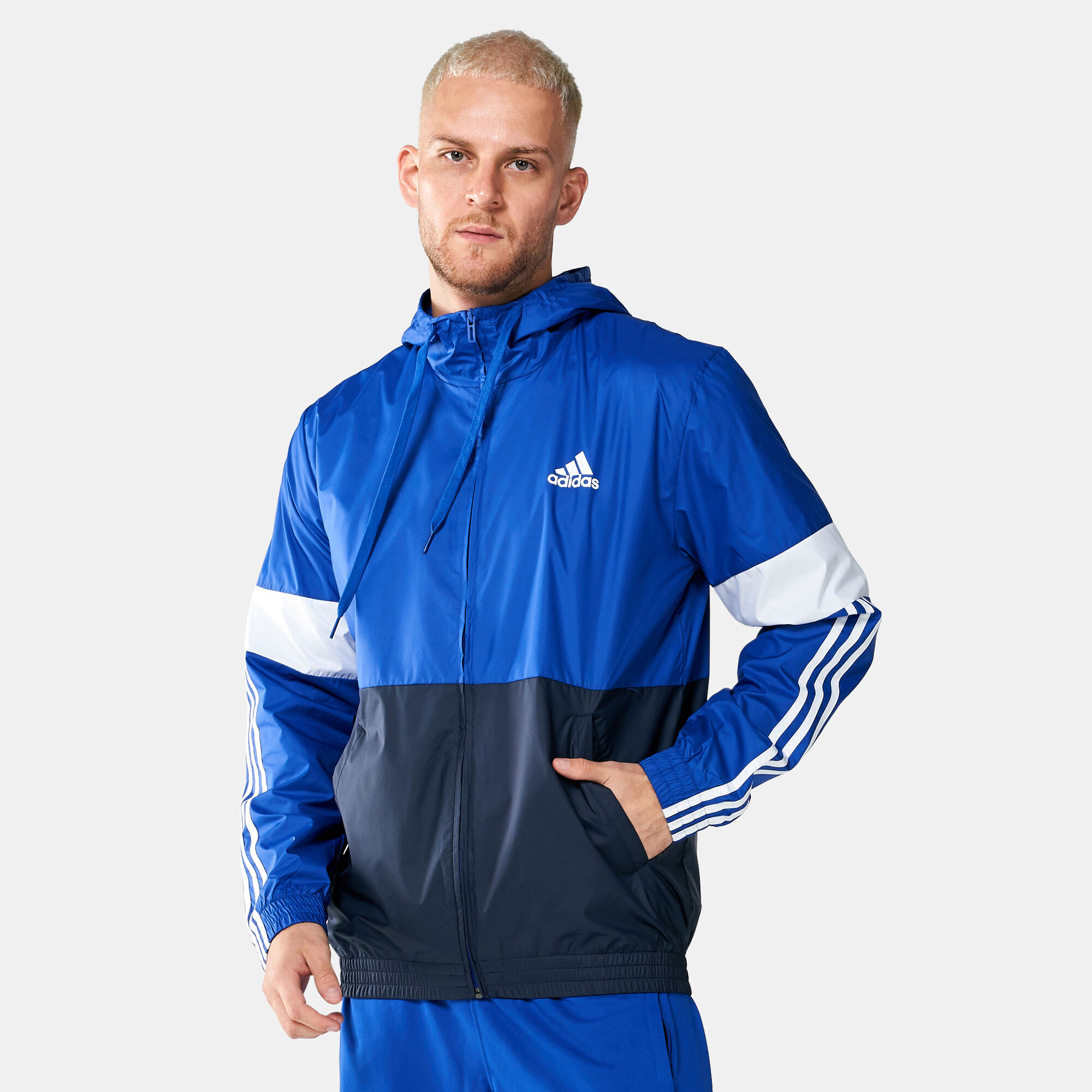 Adidas colour cheap block jacket
