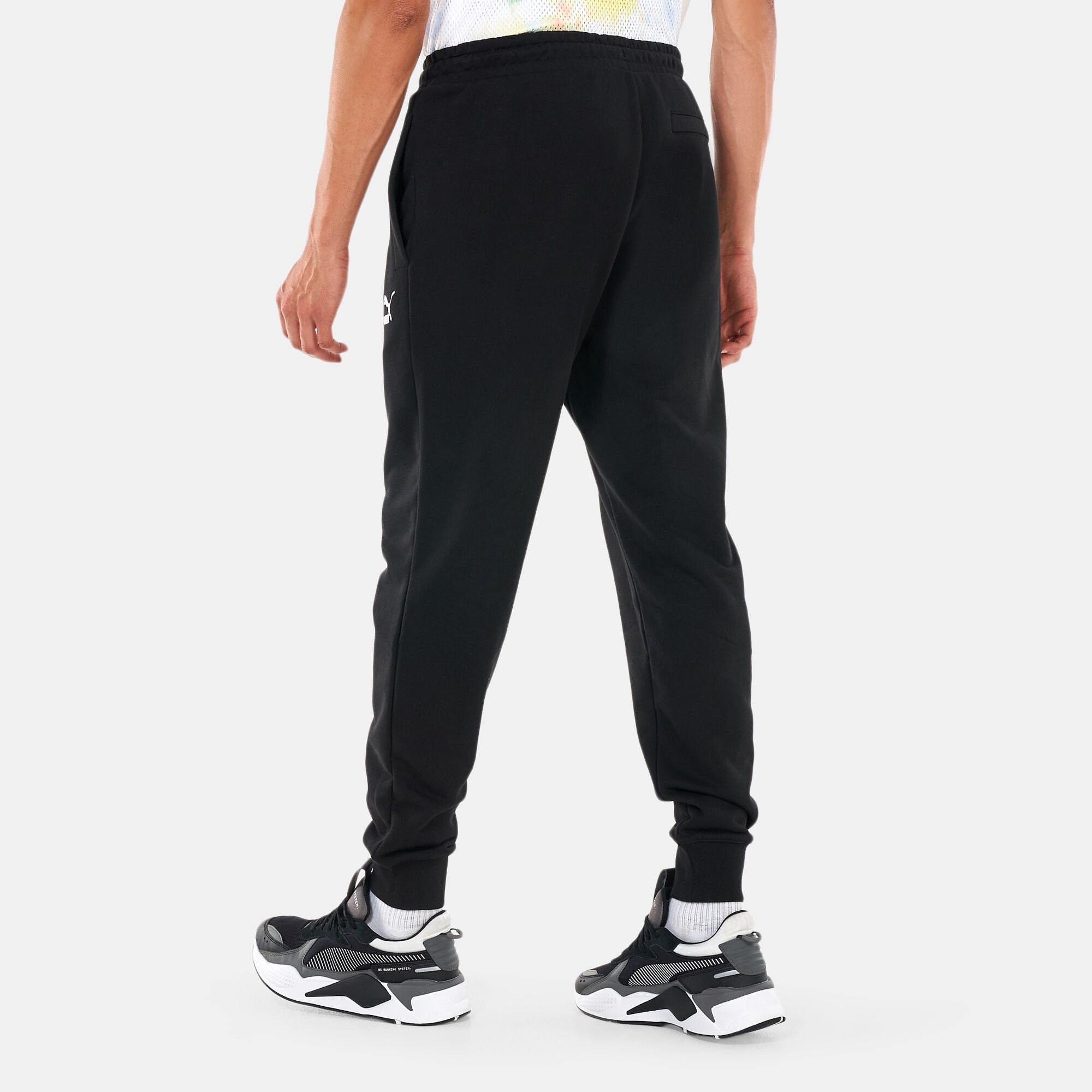 Buy PUMA Men s Classics Cuffed Sweatpants Black in Kuwait SSS