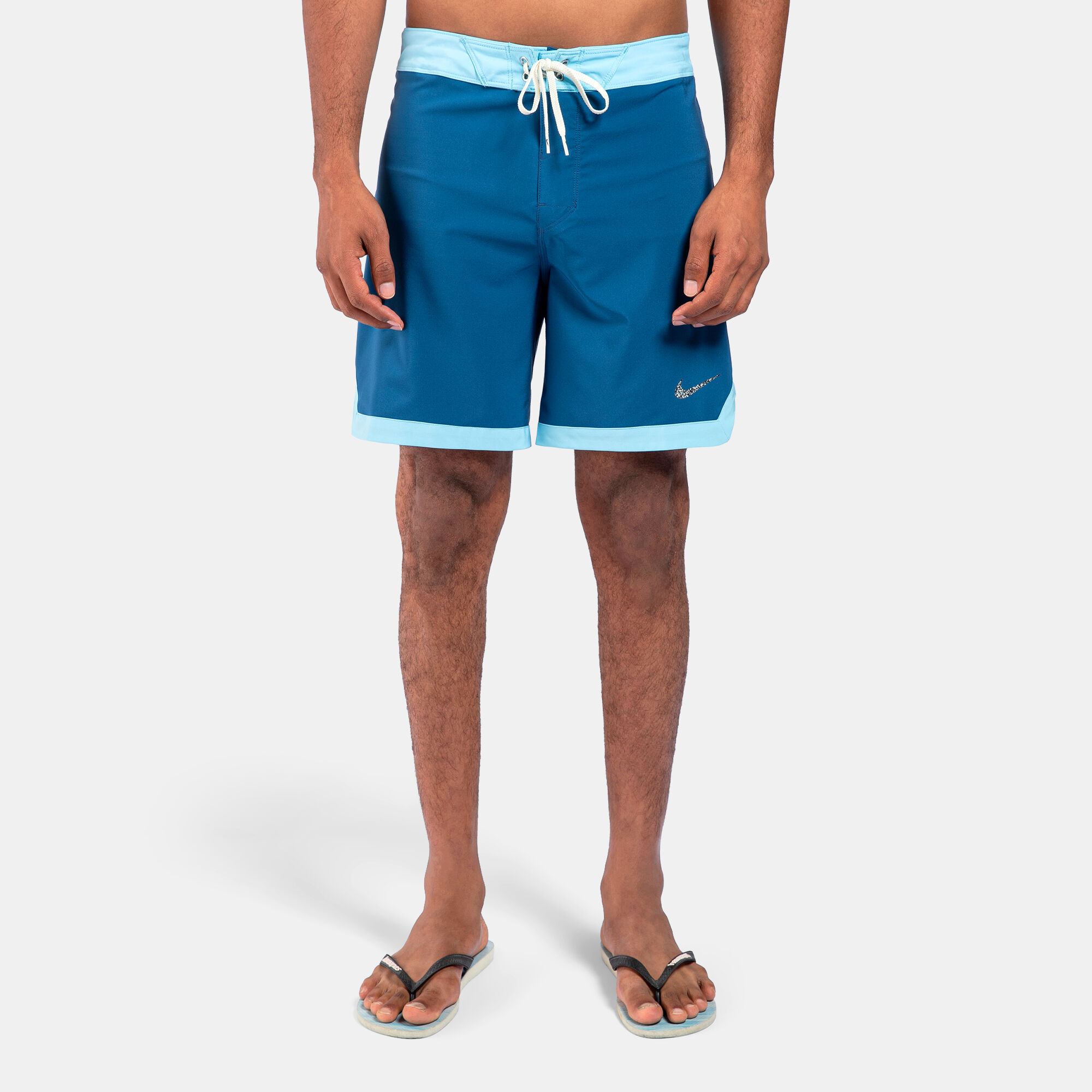 Nike swim shorts blue shop