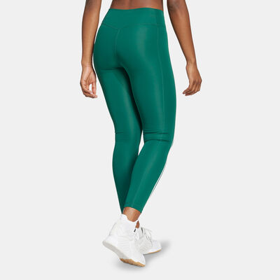 adidas Women's Optime Heritage Training Leggings Green