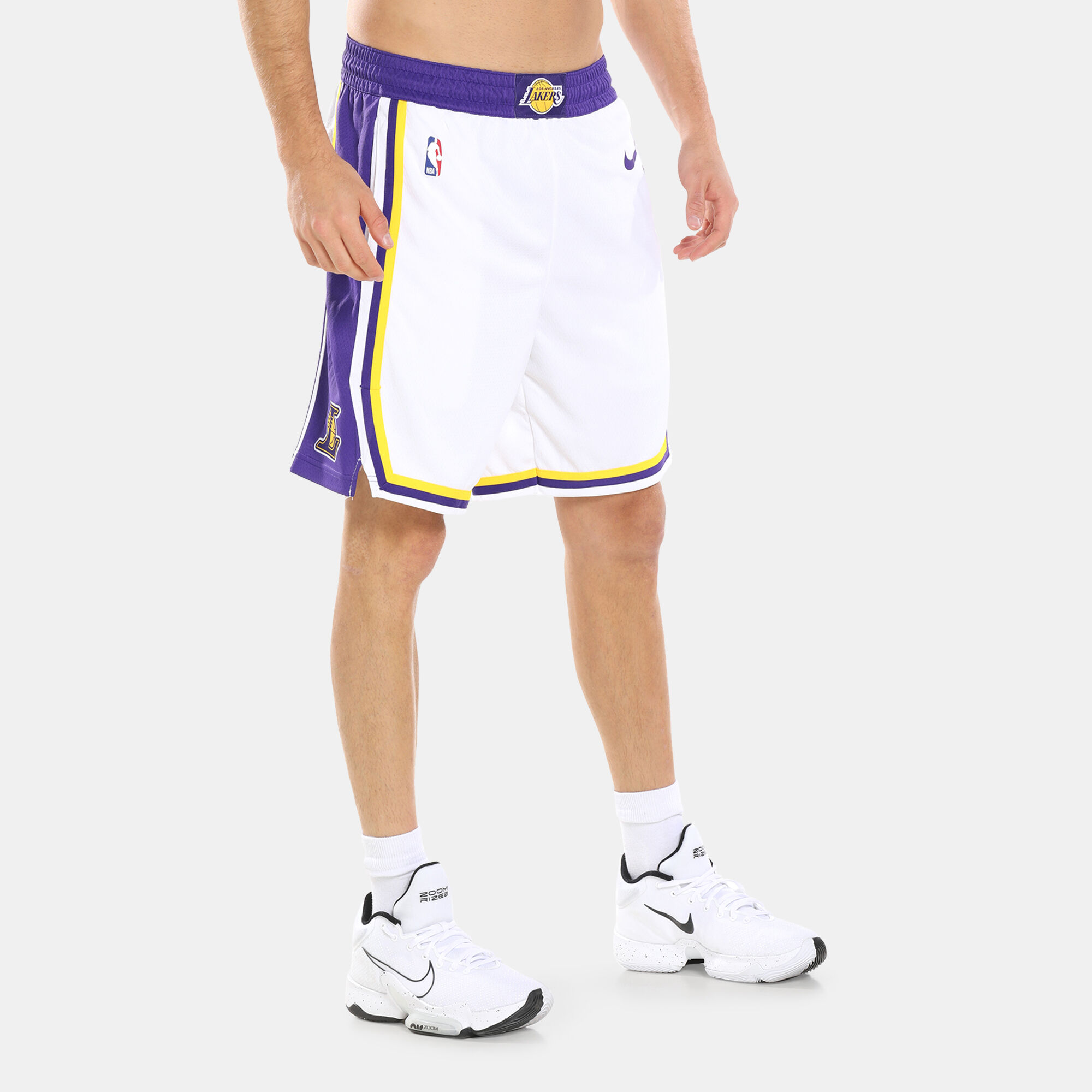 Nike lakers basketball shorts discount