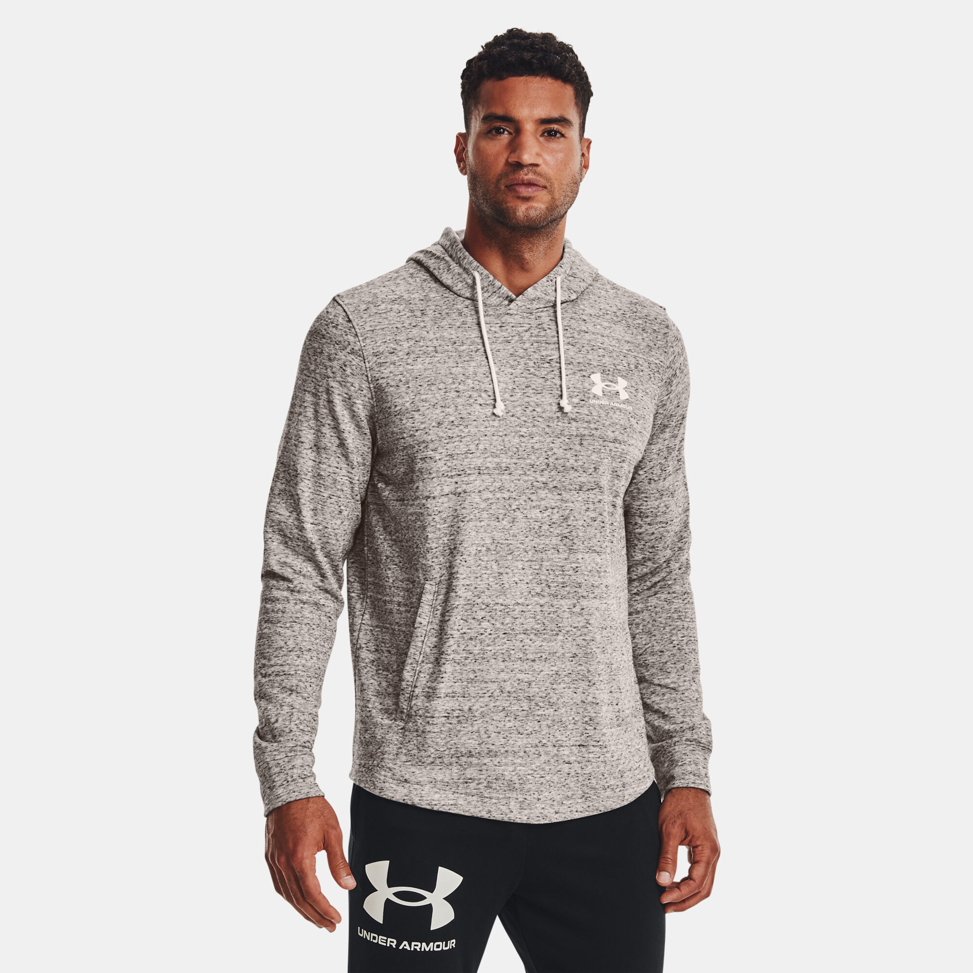 Men s Rival Terry Hoodie White Under Armour in Kuwait SSS